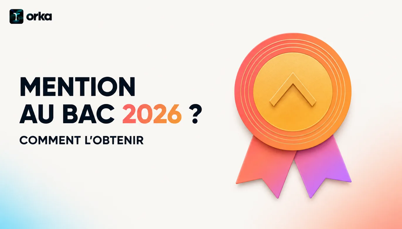 Illustration abstraite pour l'article « Comment Obtenir une Mention au Bac Marocain 2026 ? » — a single abstract shape symbolizing progress.