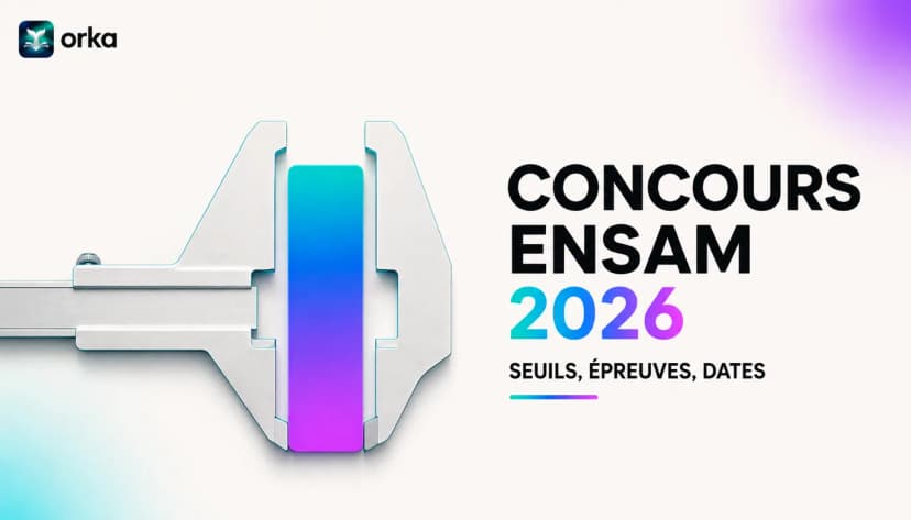 Concours ENSAM 2026 : Seuils, Épreuves, Dates