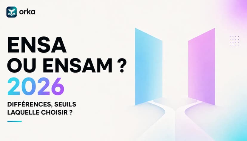 Illustration de couverture pour l'article « ENSA ou ENSAM : Différences, Seuils 2026, Laquelle Choisir »