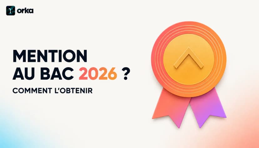 Illustration abstraite pour l'article « Comment Obtenir une Mention au Bac Marocain 2026 ? » — a single abstract shape symbolizing progress.